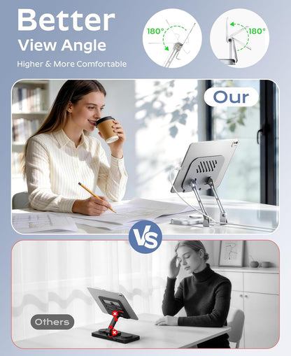 65W 5 in 1 Charging Station for Apple Multiple Devices, with 30W Fast Wired Charging Stand for iPad/Tab, Foldable Wireless Charger Design for Magsafe Charger for iPhone 17 16/Apple Watch/AirPods4