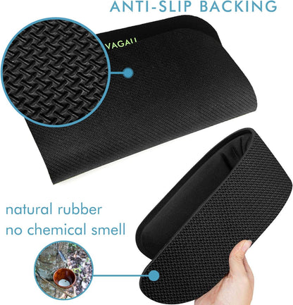 Comfy Mee Premium Memory Foam Keyboard and Mouse Wrist Rest Pads Set- for Comfortable Typing &Wrist Pain Relief (Pack of 2)