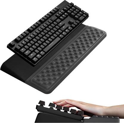 Ospelelf Keyboard Wrist Rest, Comfortable Ergonomic Keyboard Stand Riser Holder for Office Home