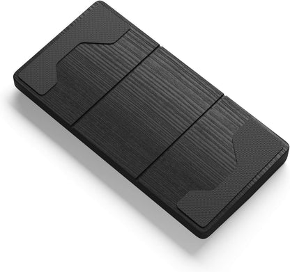 GLORIOUS Gaming Wooden Keyboard Wrist Rest (Compact) - White Ash Wood, Medium-Coarse Grain, Smooth Surface, Sweat & Oil Resistant, Easy Clean, Anti-Slip Rubber Base, 13" x 4" x 0.79" - Onyx