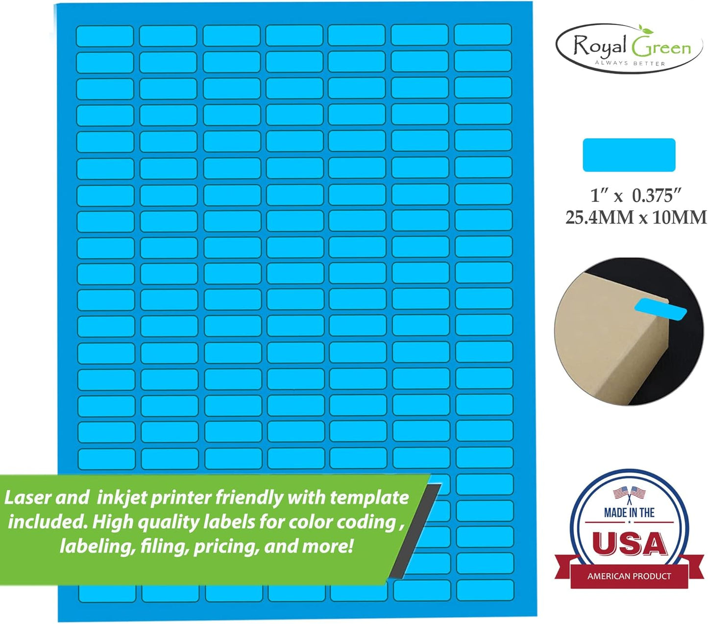 White Rectangular Labels + Bonus Color Labels - Value Pack - 1138 Pack
