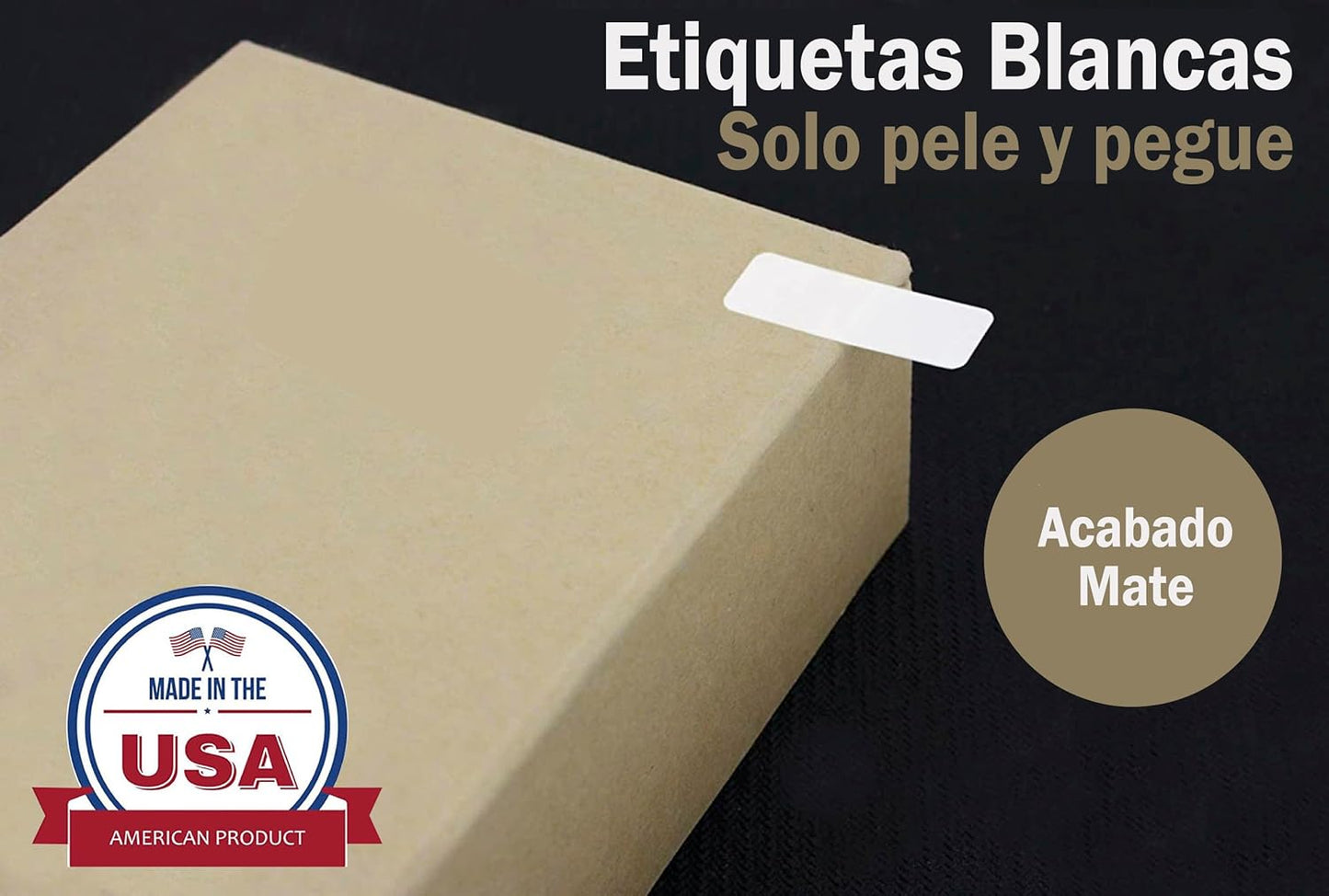 White Rectangular Labels + Bonus Color Labels - Value Pack - 1138 Pack