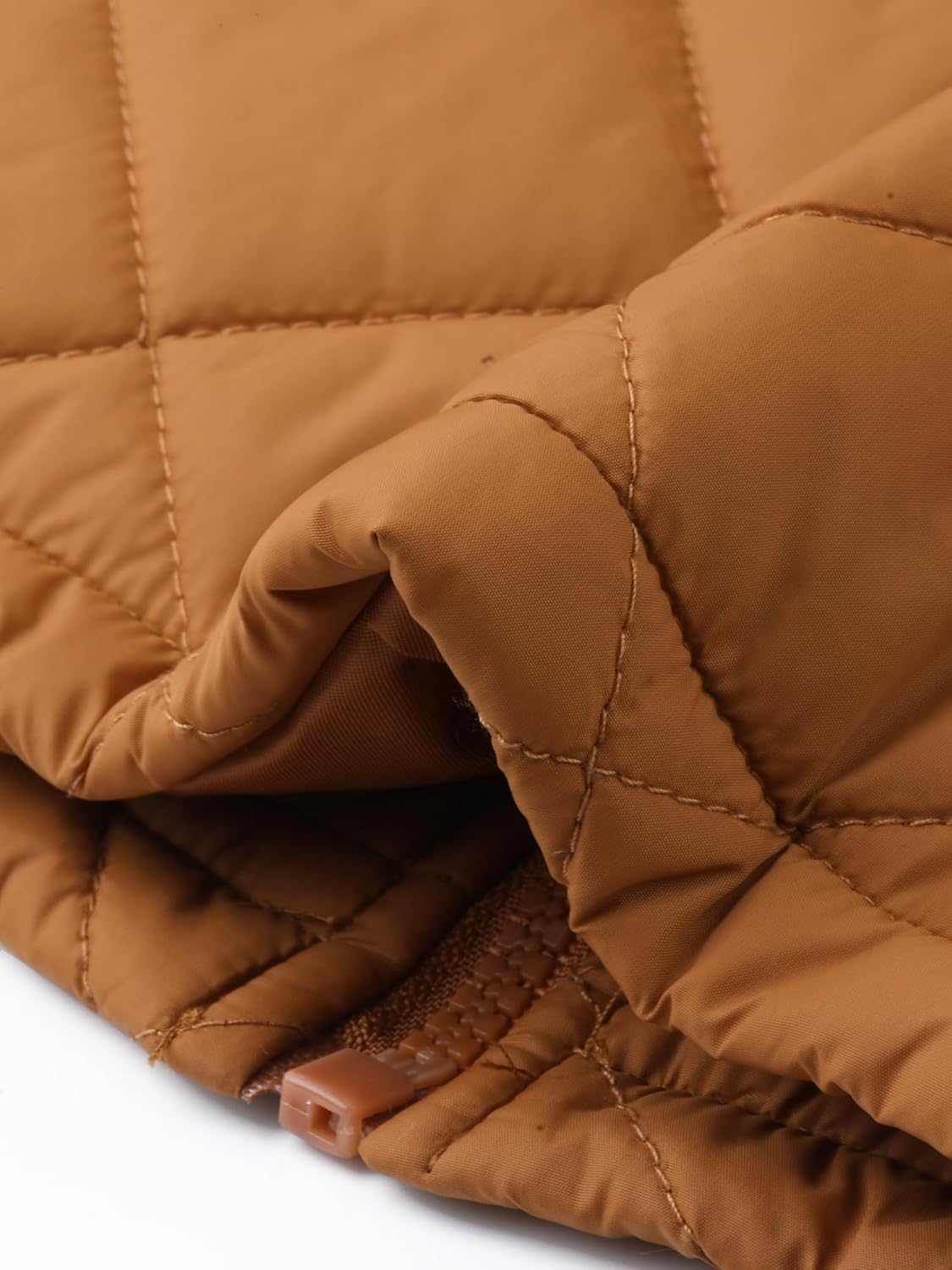 Allegra K Women's Puffer Vest Stand Collar Lightweight Gilet Quilted Zip Vest