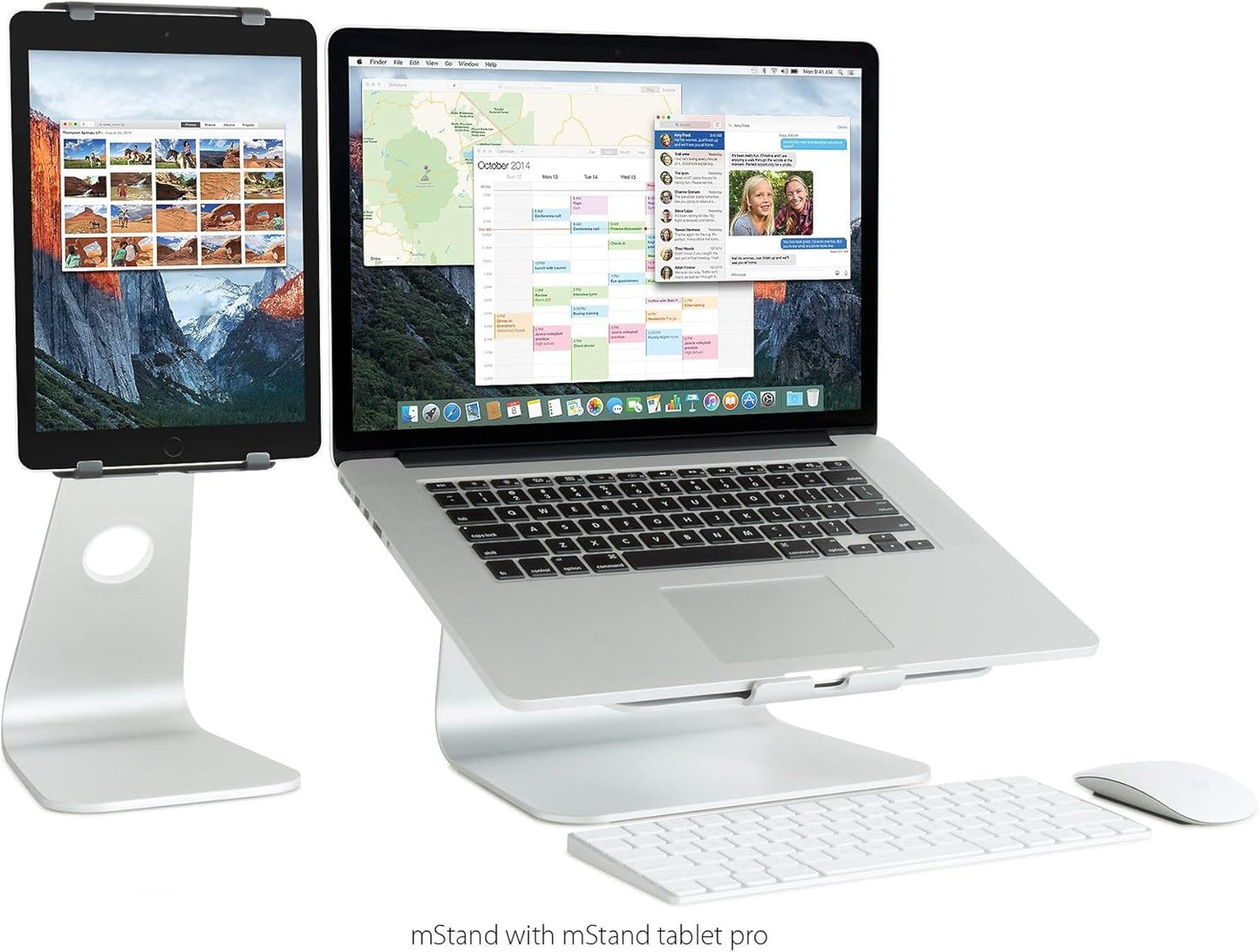 Rain Design 10032 mStand Laptop Stand, Silver (Patented)