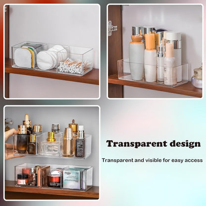 Acrylic Organizer 4-piece Makeup Organizer Countertop For Drawers Organizer Storage Bathroom Organizers And Storage Is A Good Choice For Desktop Finishing (4)