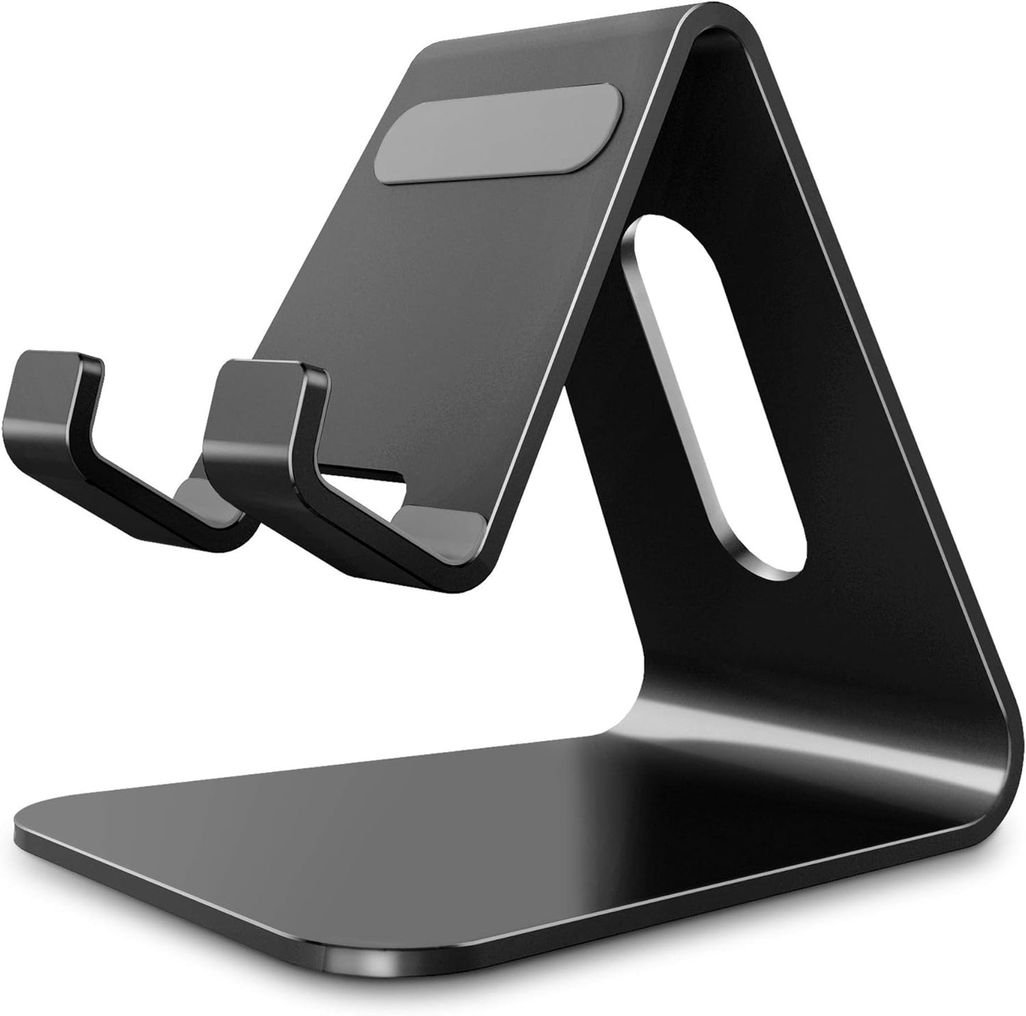 CreaDream Cell Phone Stand, Cradle, Holder, Aluminum Desktop Stand Compatible with Switch, All Smart Phone, iPhone 15 14 13 12 Pro Max Plus Mini Xr X Se 8 SE -Rose Gold