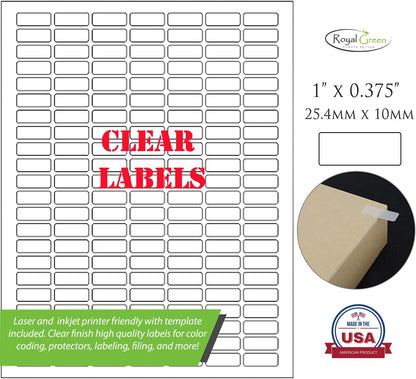 White Rectangular Labels + Bonus Color Labels - Value Pack - 1138 Pack