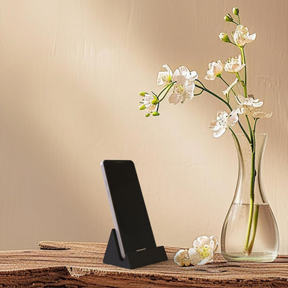 Concrete phone stand, desktop phone stand, multifunctional stand, compatible with iPhone 16/15/14/13/12 smartphones (Ink wash)