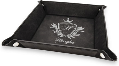 Personalized Organizer for Men, Jewelry Tray, Desk Organizers for Men Women, Men Women Jewelry Key Tray, Desk Storage Plate, Valet Tray Desktop Storage Organizer