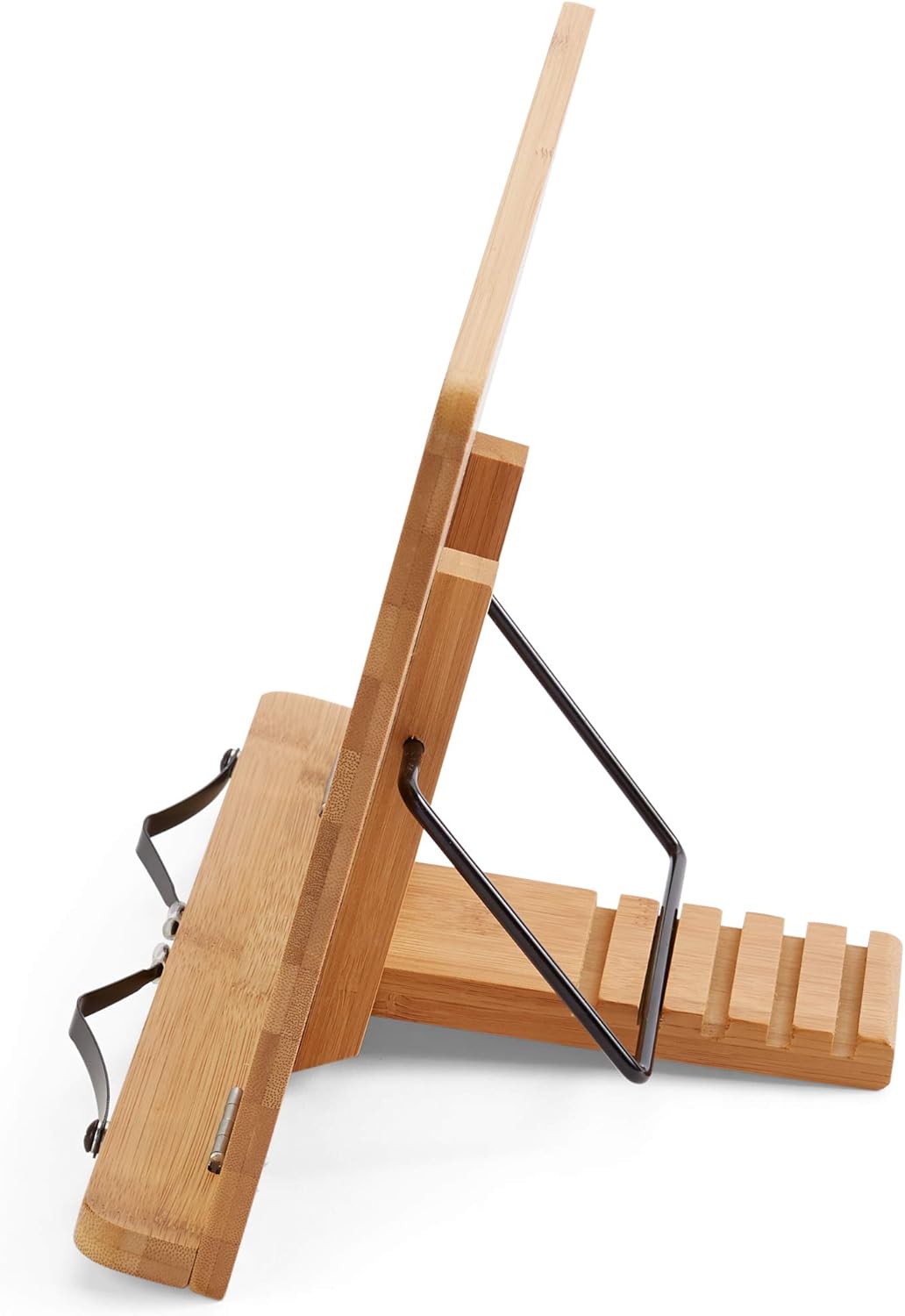 Book Stand Bamboo Reading Rest Cook Book Document Stand Holder Bookrest Recipe Stand by: Bookaholic