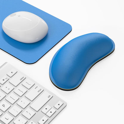Dapesuom Enlarge Keyboard Wrist Rest, Cute Memory Foam Keyboard Wrist Cushion for Computer Desk Mats Support, Typing Pain Relief Ergonomic Mouse Pad Rests with Non-Slip Base for Gaming, Laptop, Purple