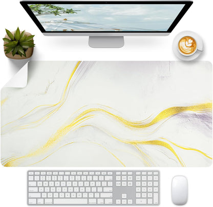 Wrist Rest for Computer Keyboard and Mouse, Ergonomic Design Wrist Support Pad for Keyboard, Soft Memory Foam Desk Pads Support Hand and Arm Easy Typing Pain Relief, 2 Piece Pad, Cream Pink
