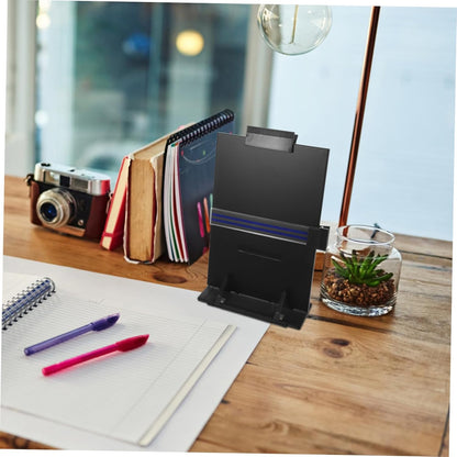 Gadpiparty Adjustable Document Holder for Desk Versatile Clip Copy Stand for Reading Typing and Learning Material for Home Office and School Use