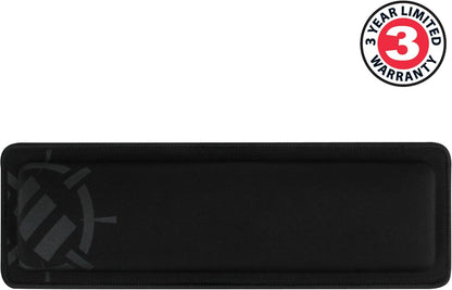 ENHANCE Keyboard Wrist Rest - Keyboard Wrist Support with Memory Foam Pad and Premium Anti-Fray Stitching - Fits Full Size Boards Helps with Pain for PC, Laptop, Office Typing - Galaxy