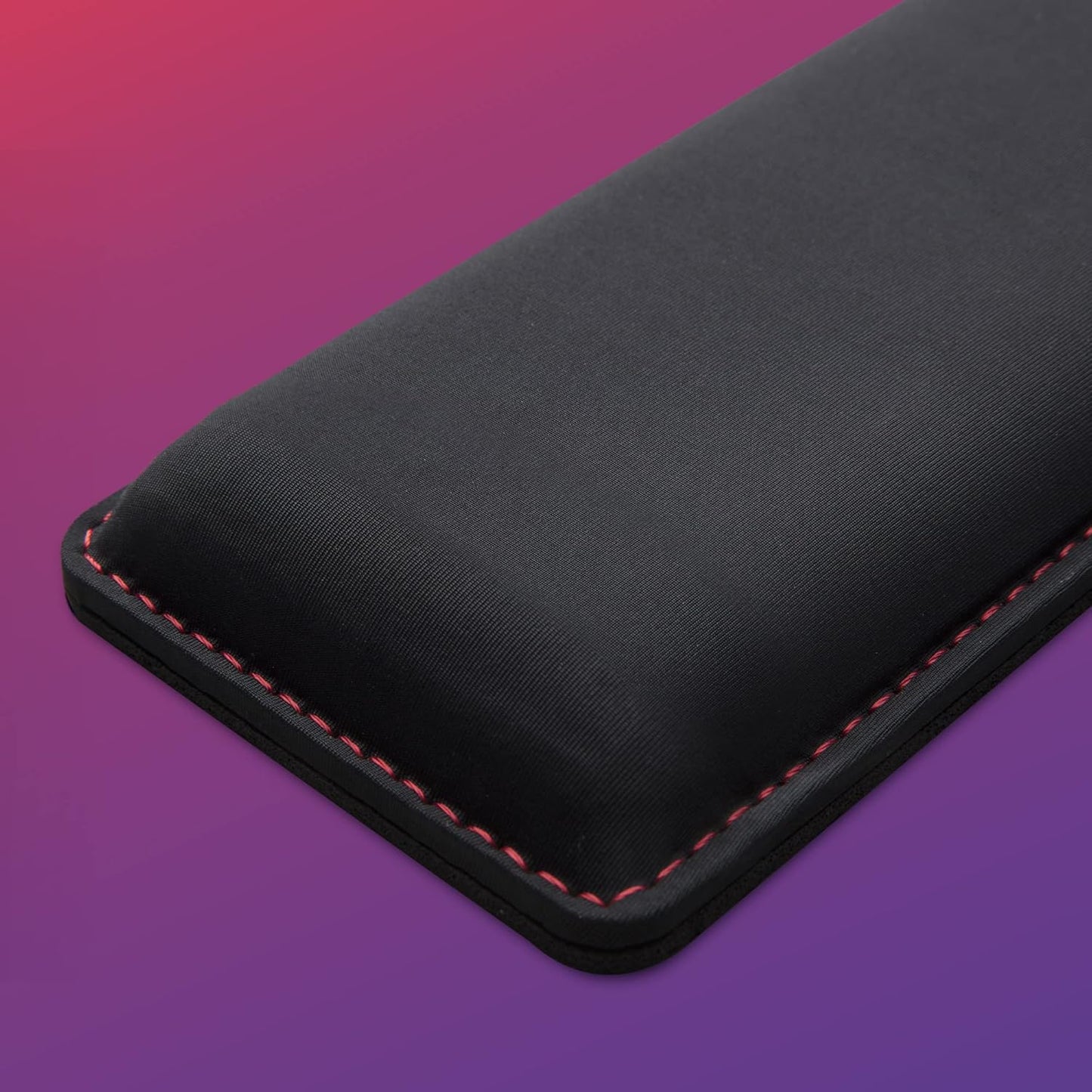 HyperX Wrist Rest - Full Sized - Cooling Gel - Memory Foam - Anti-Slip - Ergonomic - Keyboard Accessory, Black