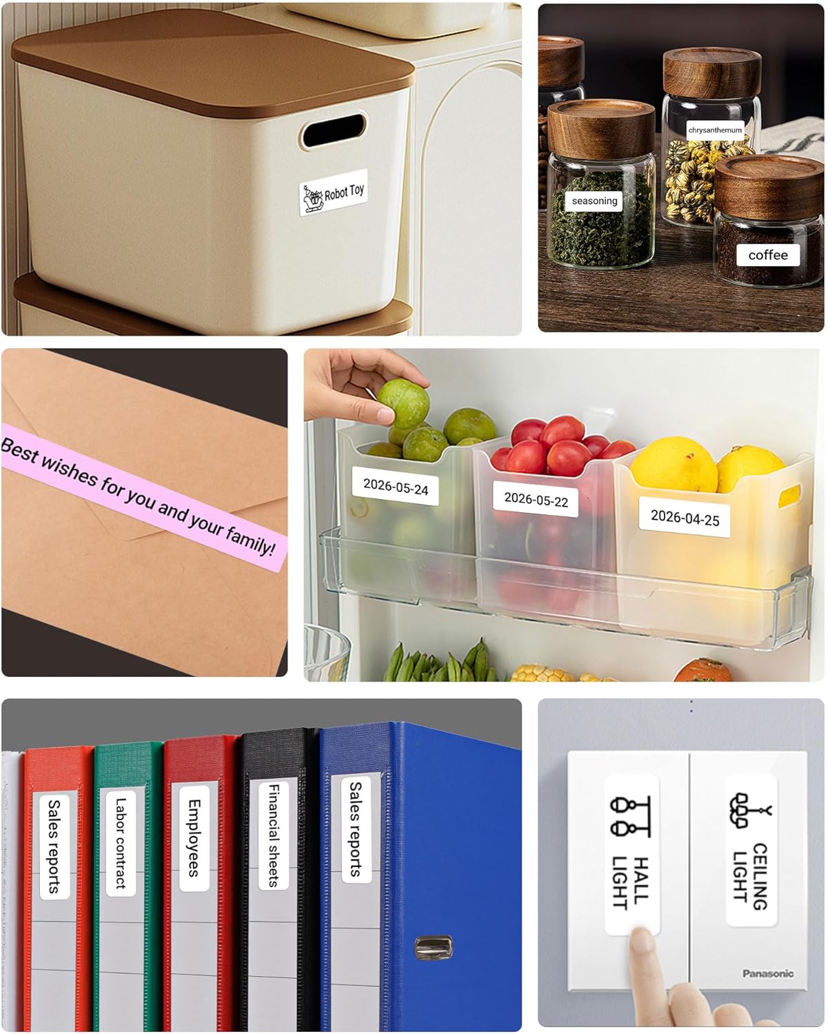 ORGBRO Label Maker Machine with Tape, X1 Portable Bluetooth Mini Label Printer, Support Pre-Cut & Continuous Label, Wireless Small Label Makers with Versatile App for School Home Office Organization