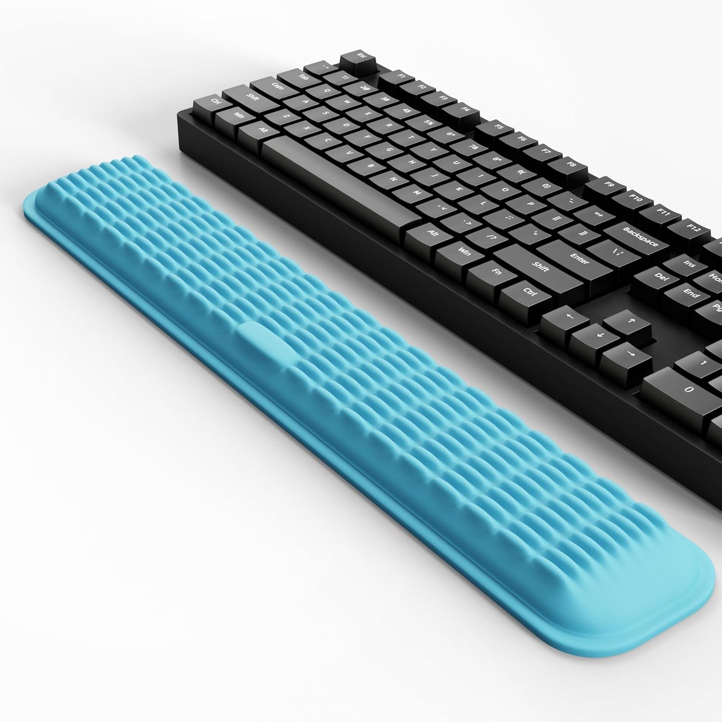 MEKASS Keyboard Wrist Rest, Soft Memory Foam Wrist Support for Keyboard, Keyboard Hand Rest Pad for Wrist Pain Relief, Keyboard Wrist Guard for Long Hours of Work, Gaming, Studying（Classic Black）