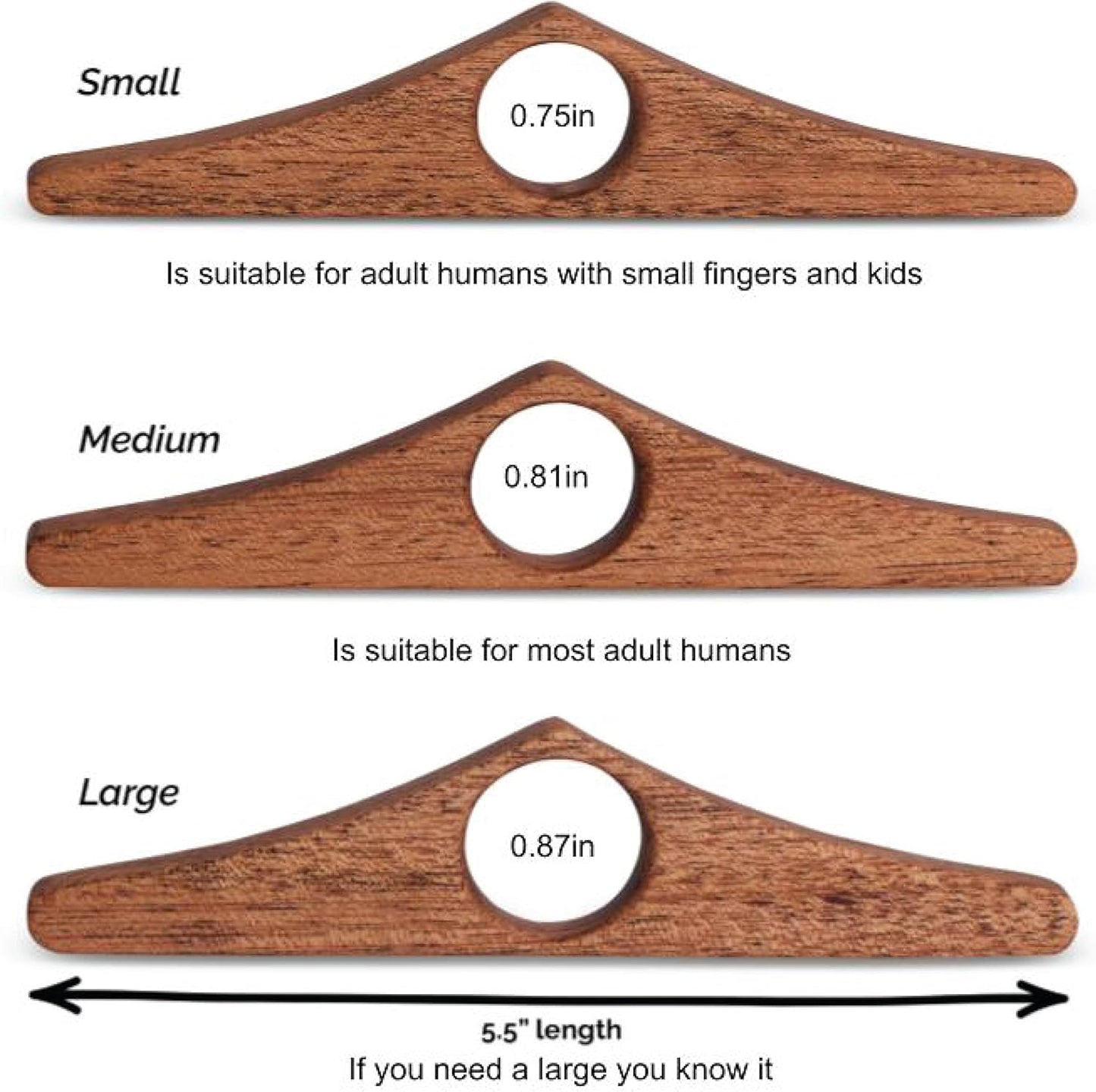 HOPPLER Dual Function Wooden Page Holder - Handmade from African Mahogany - Novel Accessory and Gift for Book Lovers