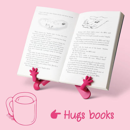 IF The Hands Stand, Hands Free Reading Tablet & Book Holder - Aubergine