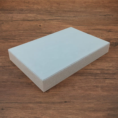 Desktop Glove Box, Nightstand or Dresser Organizer, Valet Tray, Entry Table Organizer, Dresser Storage Box,PU Leather Drawer Storage Decorative Trays.
