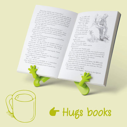IF The Hands Stand, Hands Free Reading Tablet & Book Holder - Aubergine