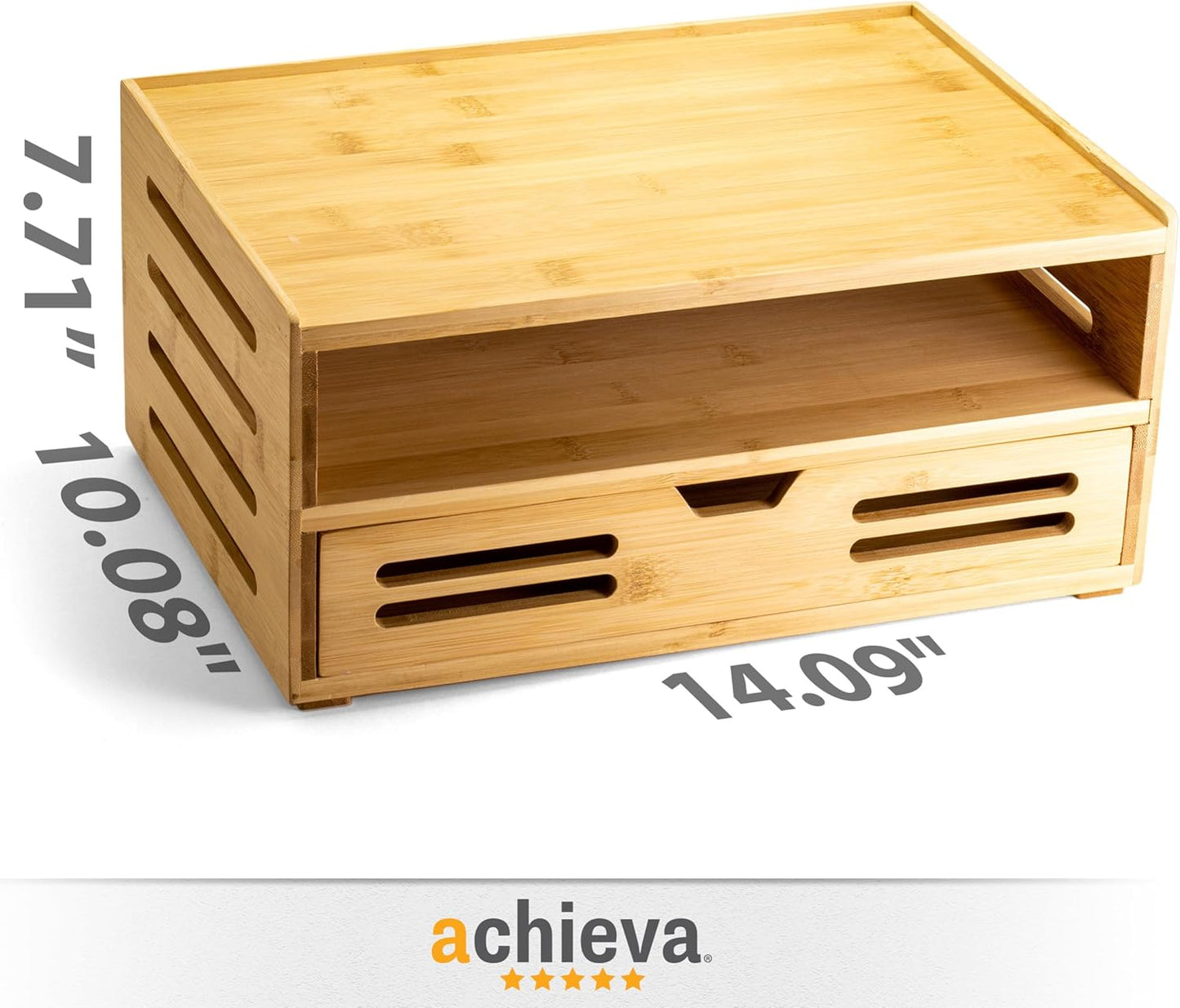 Achieva Bamboo Desk Organizer (71001)