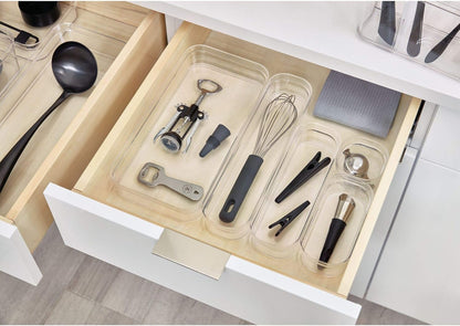iDesign Crisp Drawer Organizer, Clear