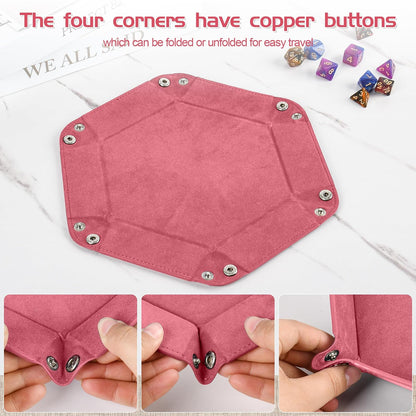 Deluxe Leather Tray Desktop Storage Organizer Watch Remote Control Jewelry Cell Phone Wallet Keychain Desktop Storage for Home, Camping Unique Gift Ideas for Men and Friends