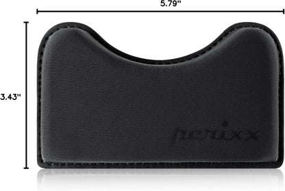 Perixx PERIPRO-512 Ergonomic Keyboard Wrist Rest - Gel Cushion Support - Compatible with Various Ergo Keyboard - Dimension 17.32x3.94x1.30 inches - Black