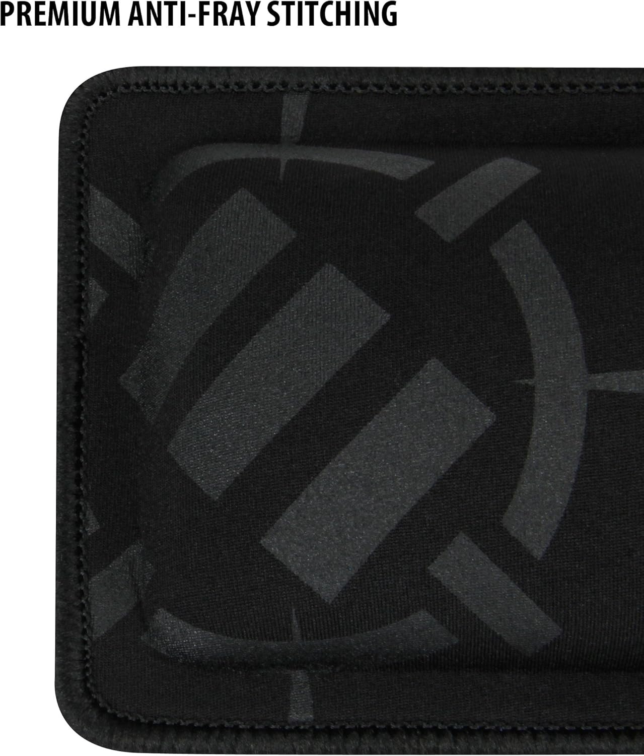 ENHANCE Keyboard Wrist Rest - Keyboard Wrist Support with Memory Foam Pad and Premium Anti-Fray Stitching - Fits Full Size Boards Helps with Pain for PC, Laptop, Office Typing - Galaxy