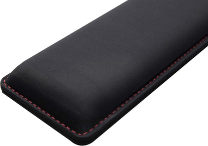 HyperX Wrist Rest - Full Sized - Cooling Gel - Memory Foam - Anti-Slip - Ergonomic - Keyboard Accessory, Black
