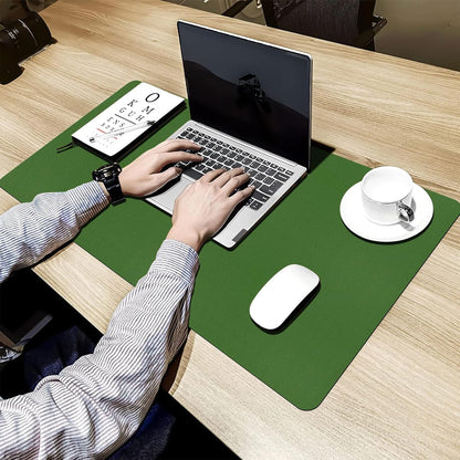 Mouse Pad and Keyboard Wrist Rest, 3-in-1 Large Keyboard and Mouse Pad Set, Ergonomic Wrist Rest for Computer Keyboards, Non-Slip Desk Mat Protector for Women (Purple Pink, 31.5" X 15.7")