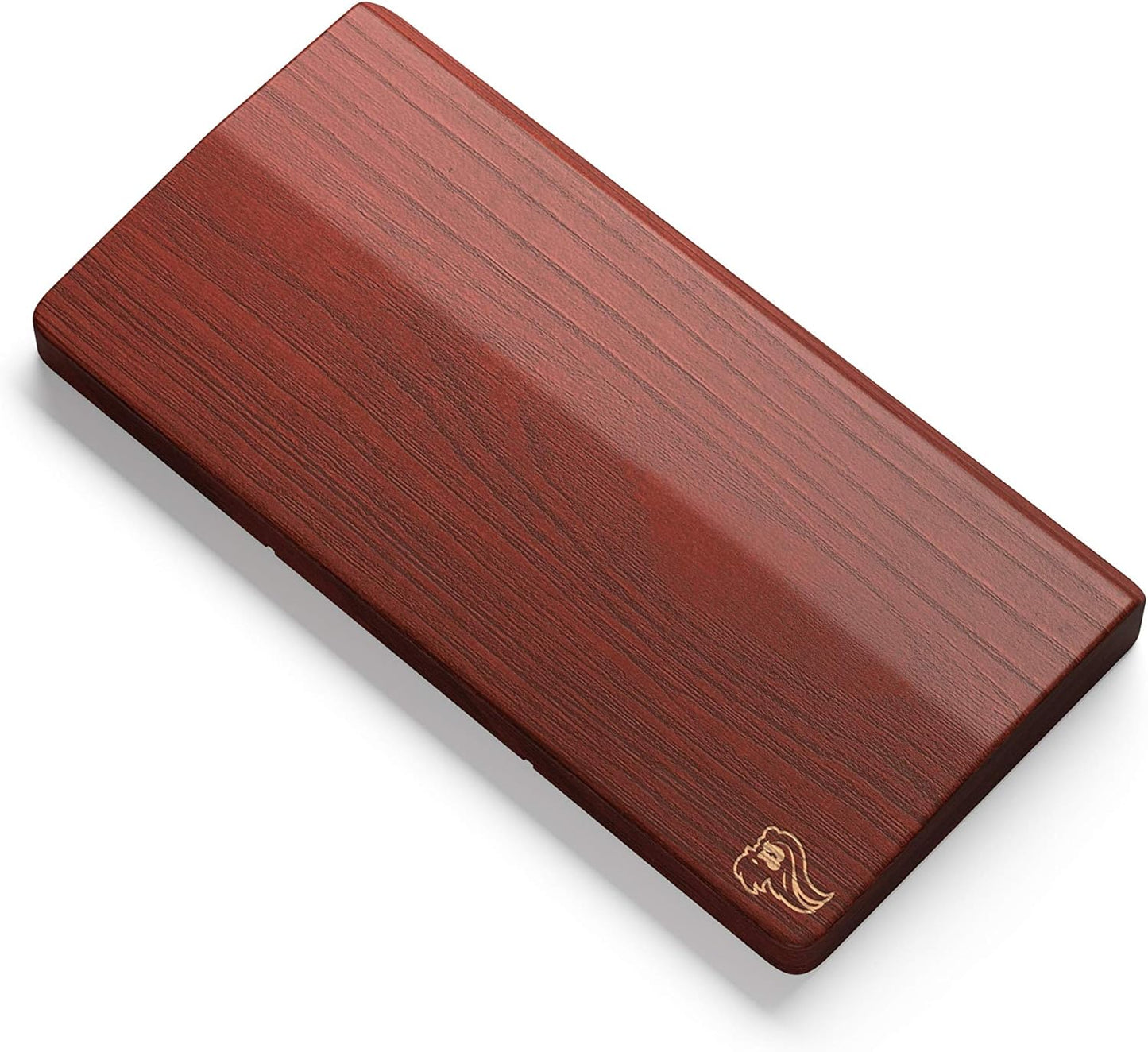 GLORIOUS Gaming Wooden Keyboard Wrist Rest (Compact) - White Ash Wood, Medium-Coarse Grain, Smooth Surface, Sweat & Oil Resistant, Easy Clean, Anti-Slip Rubber Base, 13" x 4" x 0.79" - Onyx