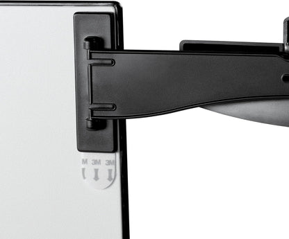 3M Monitor Mount Document Clip Copy Clip, Mounts Right or Left with Command™ Adhesive, Use on Monitors and Laptops for Easy Viewing and Reduced Clutter, Holds up to 30 Sheets, Black (DH240MB)