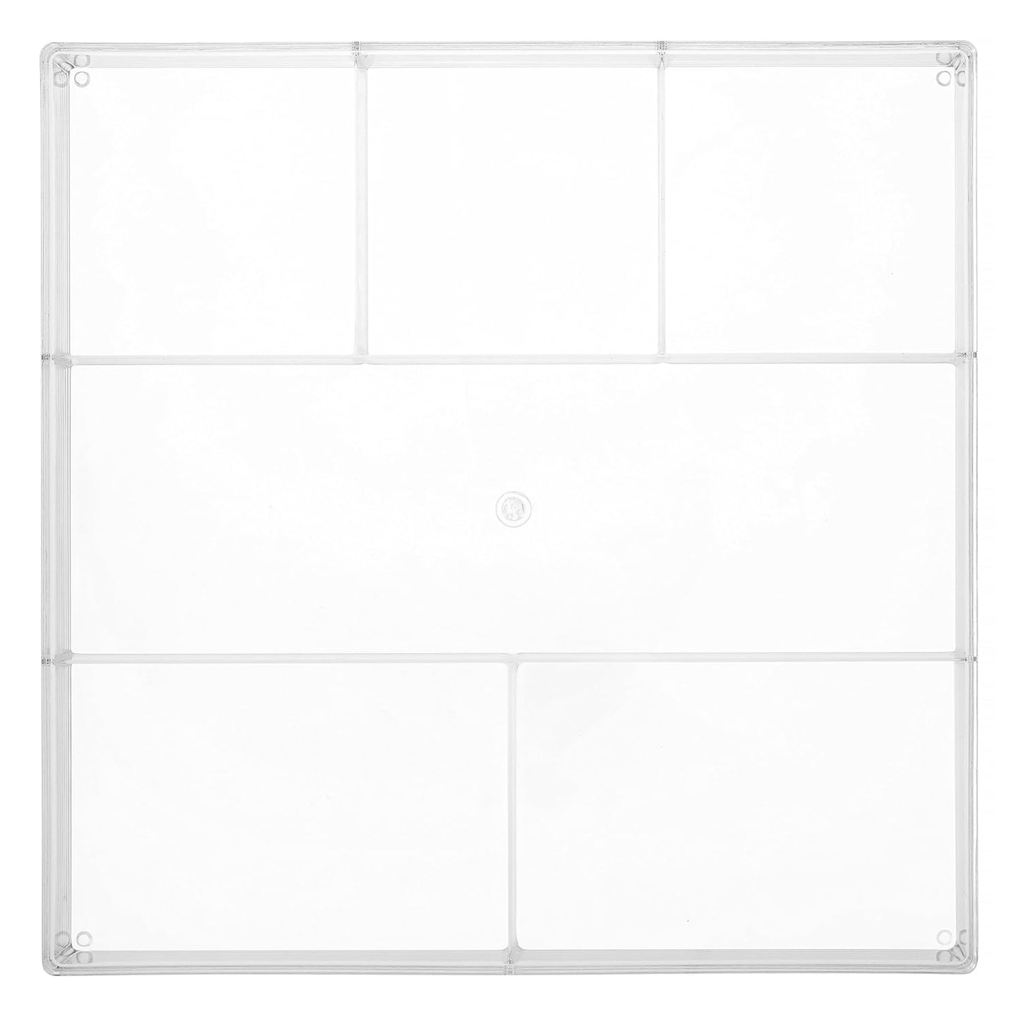 Whitmor Clear-Set Includes 6 Individual Pieces Modular Drawer Organizers, Set of 6