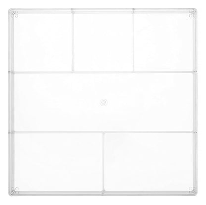 Whitmor Clear-Set Includes 6 Individual Pieces Modular Drawer Organizers, Set of 6