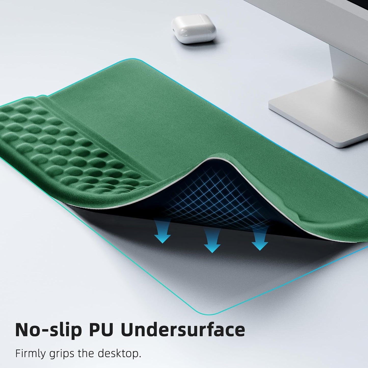Ospelelf Keyboard Wrist Rest, Comfortable Ergonomic Keyboard Stand Riser Holder for Office Home