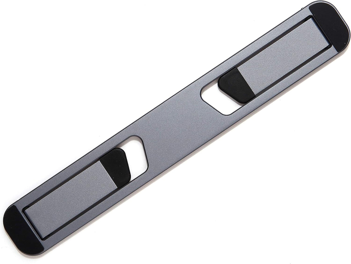 Laptop Riser for Desk – Aluminum Foldable Laptop Stand for 10”-16” Models Including MacBook, MacBook Air, iPad, HP and More – Self-Adhesive Portable Laptop Stand with Non-Skid Feet