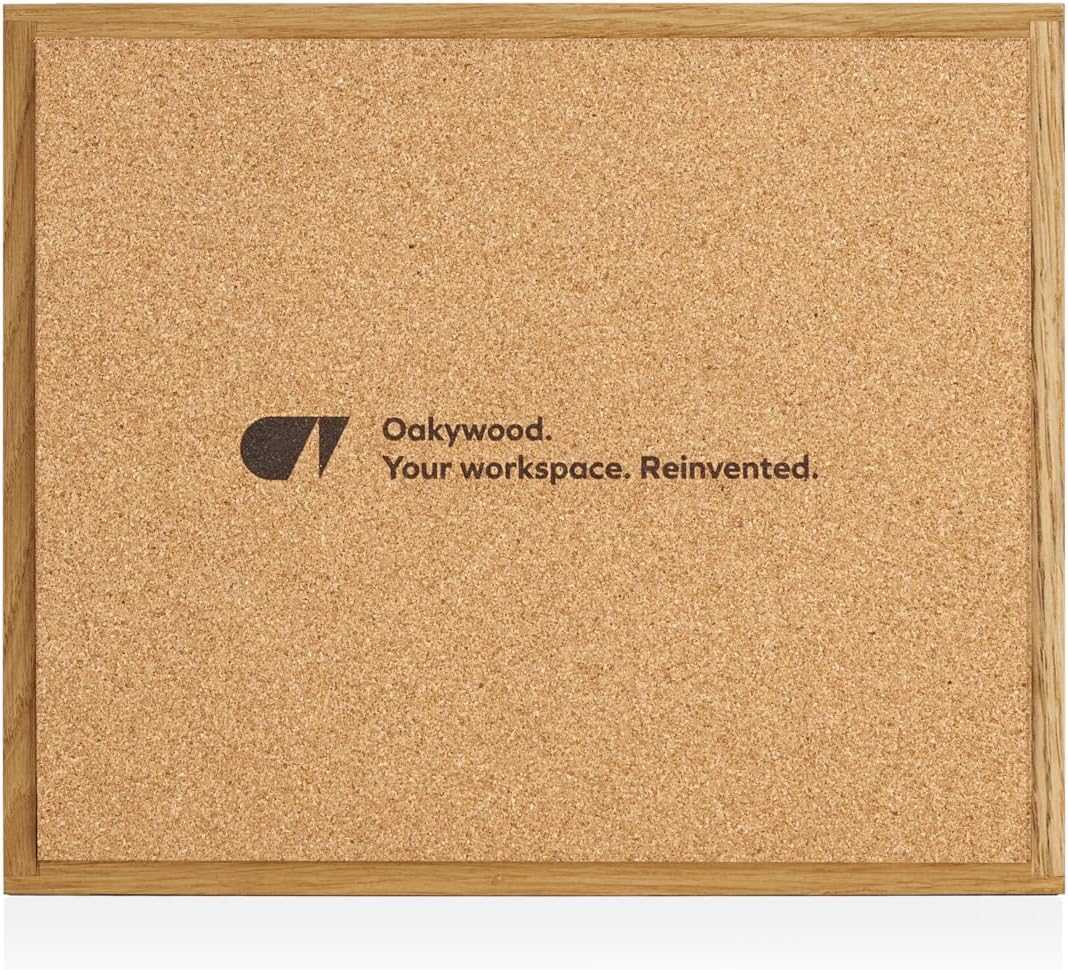 OAKYWOOD Valet Tray Bundle – Solid Wood Desk Organizer – Document, Phone & Tablet Tray – Perfect for Office, Home, or School – Black
