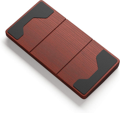 GLORIOUS Gaming Wooden Keyboard Wrist Rest (Compact) - White Ash Wood, Medium-Coarse Grain, Smooth Surface, Sweat & Oil Resistant, Easy Clean, Anti-Slip Rubber Base, 13" x 4" x 0.79" - Onyx
