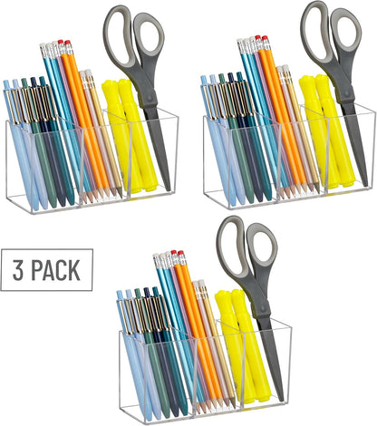 Mind Reader Paper Tray, Desktop Organizer, File Storage, Modern, Office, Acrylic, Clear