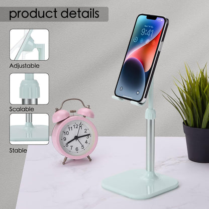 Doboli Cell Phone Stand, Phone Stand for Desk, Phone Holder Stand Compatible with iPhone and All Mobile Phones Tablet, Gifts for Adults Women Men Mom Wife, Black