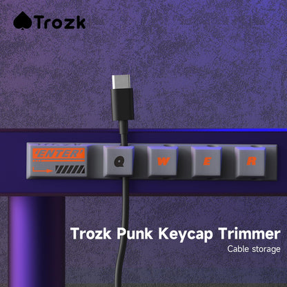 Trozk Cable Clips Adhesive Cable Organizer Cord Holder Wire Clip Wire Management Self Adhesive Hooks for Home, Car, Office, Nightstand, Desk