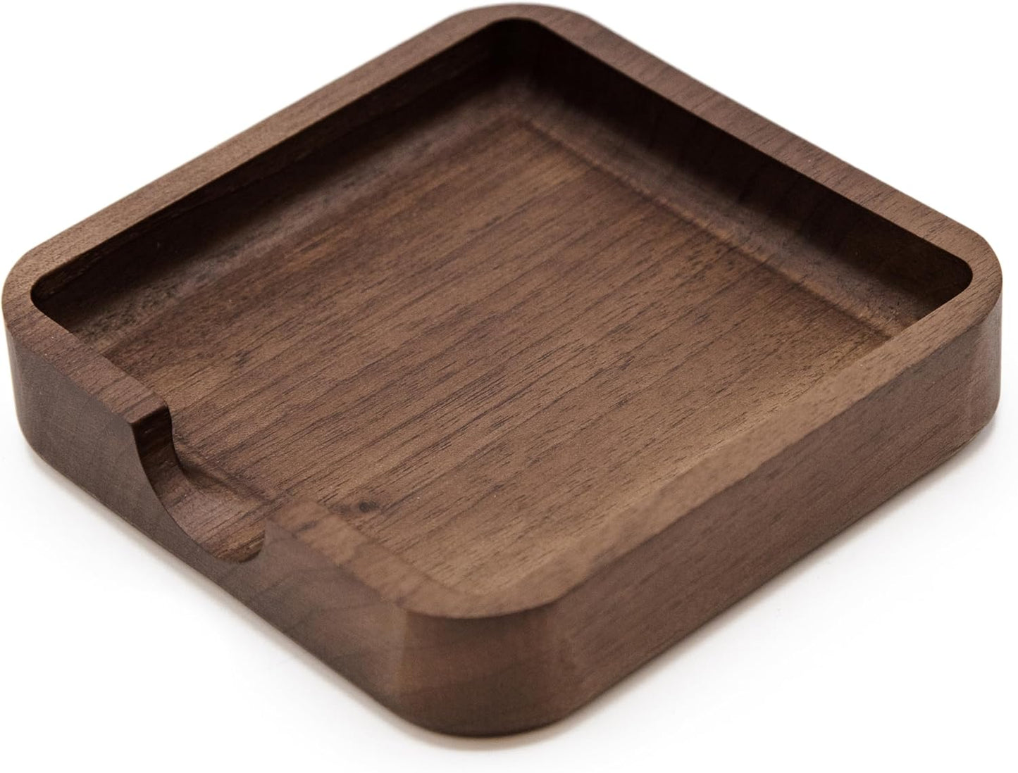 MUUJEE Wooden Desk Tray Organizer - 7.5 x 3.75 for Work Teacher Dad Wood Tray Work Minimalist Rustic