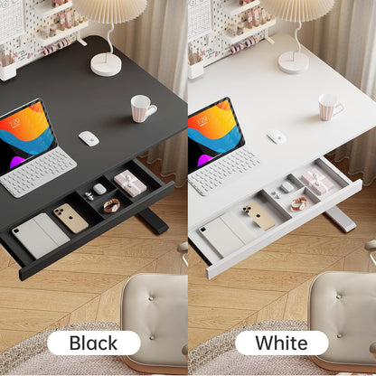 Under Desk Storage Drawer, 15.5Inch Shallow Under Desk Drawer Organizer