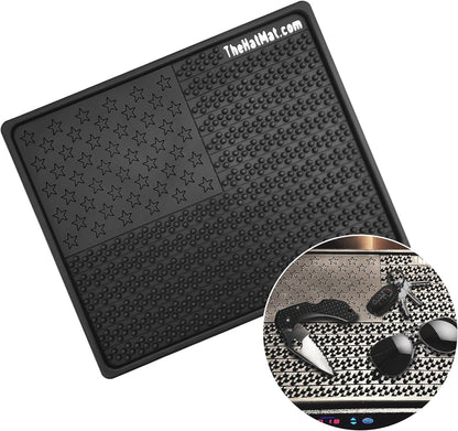 EDC Soft Dump Pad - EDC Valet Tray All for Everyday Carry Rubber, Non Skid Key Tray & Desk Organizer, Anti-Slip, Scratch-Resistant & Easy to Clean, Perfect for Home, Office or Anywhere