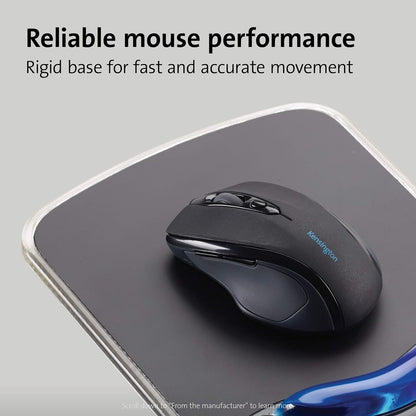 Kensington Duo Gel Mouse & Keyboard Wrist Rest Bundle Set, Ergonomic Keyboard and Mouse Pad With Wrist Support, Keyboard Wrist Rest, Computer Keyboard Pad, Cooling Gel, Non-Skid Backing, Blue K52920WW