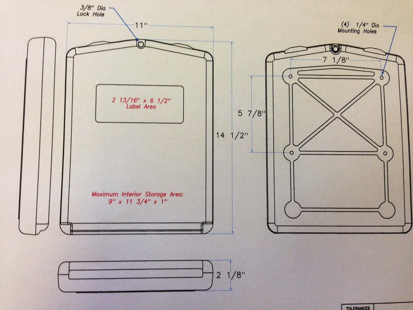 Industrial Weatherproof Document Holder