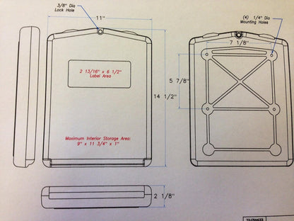 Industrial Weatherproof Document Holder