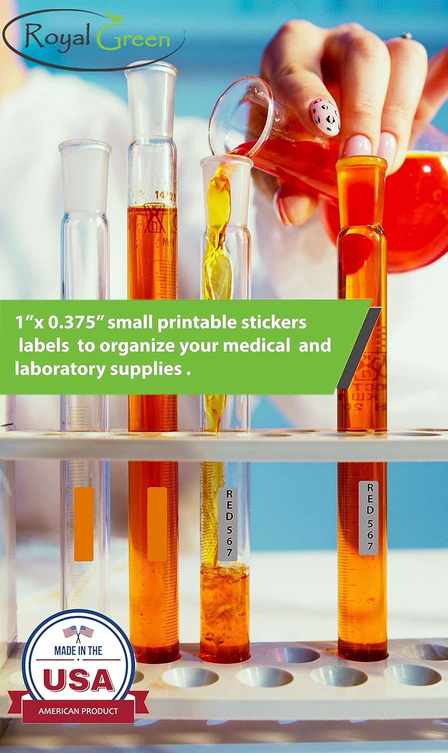 White Rectangular Labels + Bonus Color Labels - Value Pack - 1138 Pack
